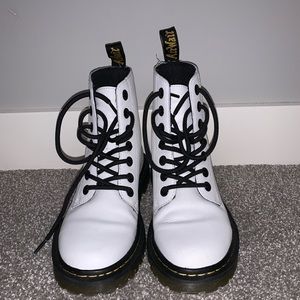 white Dr. Martens